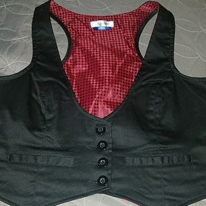 New anchorblue black vest sz L